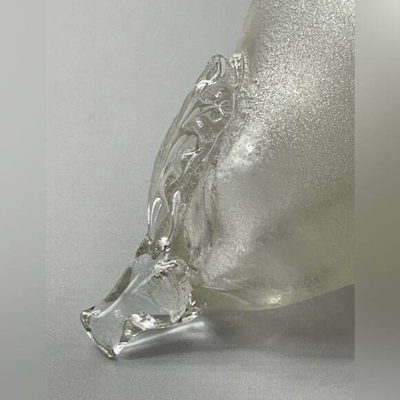 Art Glass Frosted Pear Decor‎ - Picture 3 of 5
